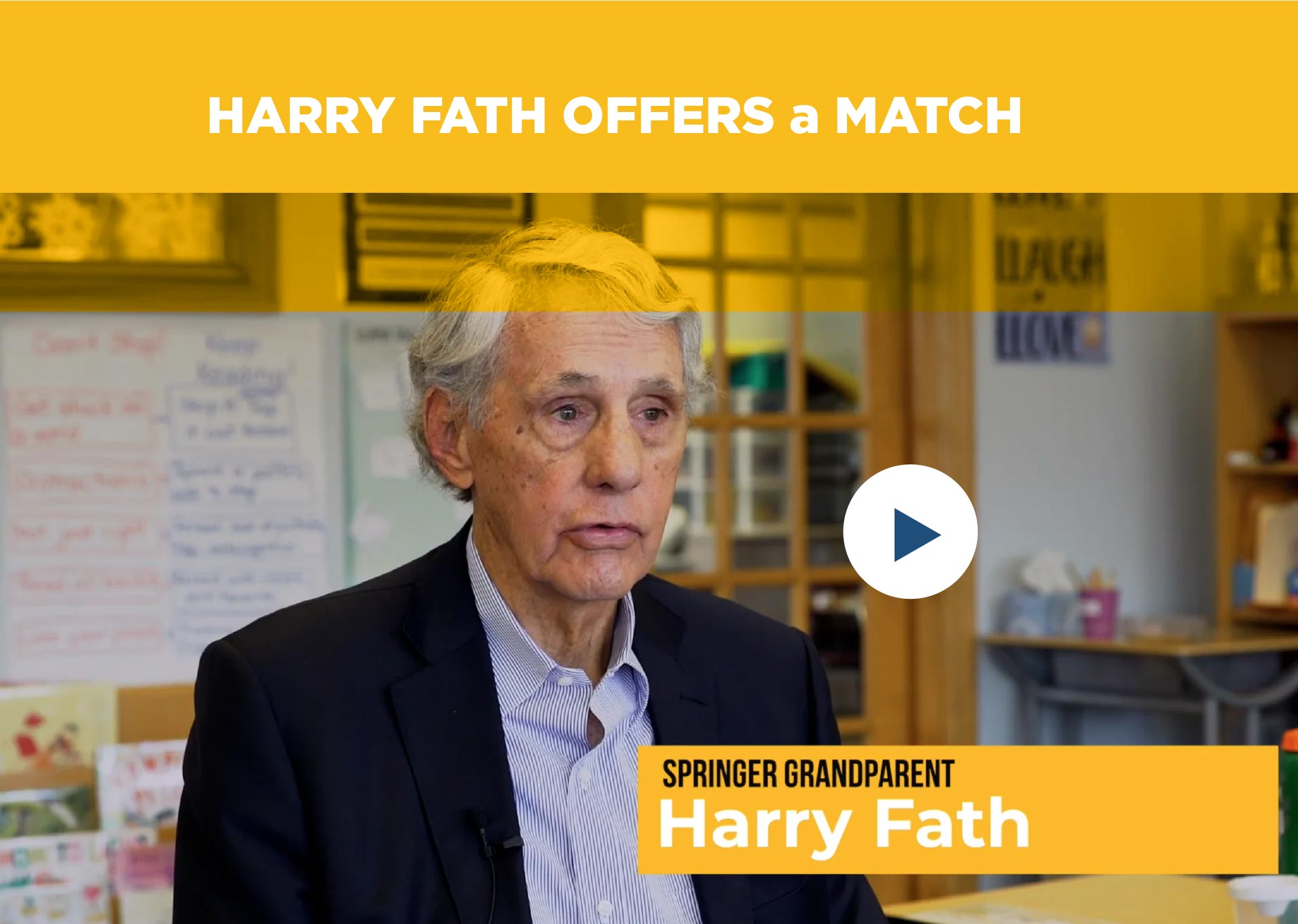 HARRY FATH OFFERS a MATCH